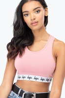 Hype Pink Taped Womens Bralet Size 10