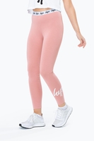 Hype Pink Taped Womens Leggings Size 8