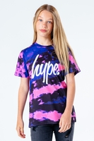 HYPE PINK TIE DYE KIDS T-SHIRT