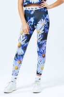 HYPE PURPLE DAISY KIDS LEGGINGS