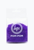 HYPE PURPLE POM POM