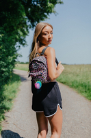 Hype Rainbow Leopard Mini Multi Backpack School Bag