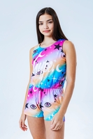 HYPE RAINBOW MYSTIC AOP KIDS PLAYSUIT