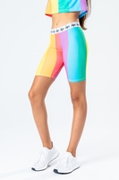 HYPE RAINBOW STRIPE KIDS CYCLING SHORTS