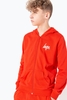 HYPE RED MINI SCRIPT KIDS ZIP HOODIE