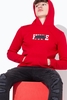 HYPE RED SCRIBBLE GRAFFITI KIDS PULLOVER HOODIE