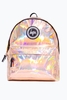 HYPE ROSE GOLD HOLOGRAPHIC BACKPACK