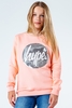HYPE ROSE GOLD SEQUIN KIDS CREW NECK