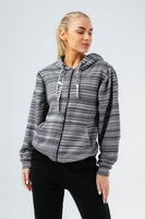 HYPE SPACE DYE ZIP WOMEN