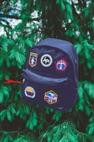 Hype Space Explorer Blue Backpack School Bag