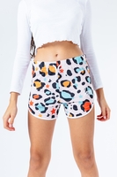 HYPE STAR LEOPARD KIDS RUNNER SHORTS