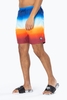 Hype Sundown Fade Mens Swim Multi Shorts Size Small