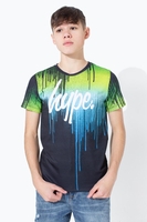 HYPE THREE COLOUR DRIP KIDS T-SHIRT
