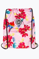 Hype Tropic Parrot Multi Drawstring Bag