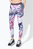 Hype Tropics Script Kids Leggings Size 11/12Y