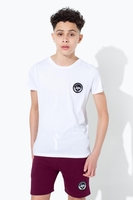 Hype White Crest Kids T-Shirt Size 5-6