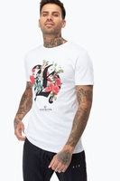 Hype White Jh Bloom Mens T-Shirt Size X-Large