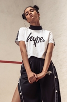 Hype White Taped Turtle Womens Crop Top Size 4