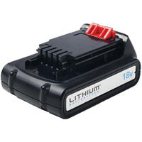 Black & Decker Battery 18volt Lithium Ion BL1518-xj