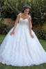 Elegant Lace Appliques Straps Wedding Dresses Sleeveless Mermaid Ball Gown Bridal Gowns