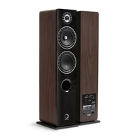 Elipson Prestige Facet 14F BT Floorstanding Speakers in Walnut - Pair