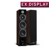 Elipson Prestige Facet 24F Floorstanding Speakers in Walnut - Pair - Ex Display