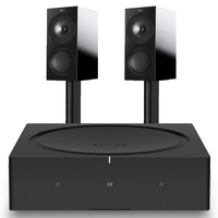 Sonos Wireless Amplifier with Kef R3 Bookshelf Speaker (Pair)