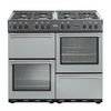 Belling COUNTRYCLASSIC100LPGS 100cm Wide Dual Fuel Range Cooker in Silver