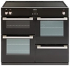 Belling DB4100 100cm Electric Induction Range Cooker in Black