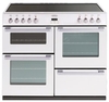 Belling DB4100 100cm Electric Range Cooker in White