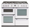 Belling DB4100 100cm Gas Range Cooker in White