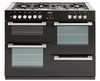 Belling DB4110 110cm Dual Fuel Range Cooker in Black