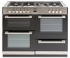 Belling DB4110 110cm Dual Fuel Range Cooker in Stainless Steel