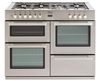 Belling DB4110PROF 110cm Professional Dual Fuel Range Cooker in Stainless Steel