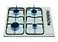 CDA HCG501WH 60cm Wide Four Burner Gas Hob In White