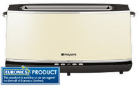 Hotpoint TT 12E AC0 UK Long Slot Toaster in Cream