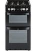 New World NW551GTCBLK 55cm Gas Cooker with Grill in Black