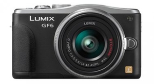 Panasonic DMCGF6KEB LUMIX G Camera with Full HD and Tiltable Monitor in Black