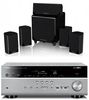Yamaha RX-V675TI 7 Channel 4k2k Upscaling AV Receiver in Titanium PLUS Wharfedale MOVIESTAR DX1 5.1 Speaker System