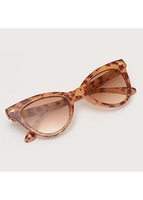 1 Pair Brown Cat Eye Frame TR Sunglasses