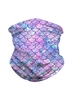 1pc 25 X 50cm Fish Scale Print Bandana