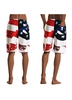 American Flag Print Mid Waist Men