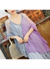 Purple Semi Sheer Shawl for Women