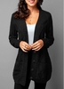 ROTITA Button Up Rib Knit Pocket Detail Cardigan
