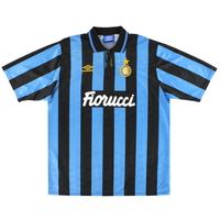 1992-94 Inter Milan Umbro Match Issue Home Shirt 11 *Mint* XL