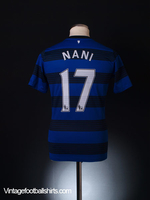 2011-13 Manchester United Nike Away Shirt Nani 17 XL.Boys