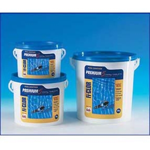 Fi-Clor Premium 5 Multi-Functional Chlorine Tablets 10kg (200g Tablets)