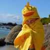 Childrens Character Towel - Duck - Yellow
