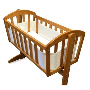 Babycurls Breathe Easy Air Mesh Crib Liner White