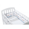 Breathable Baby 4-Sided Mesh Cot Liner - Enchanted Forest
